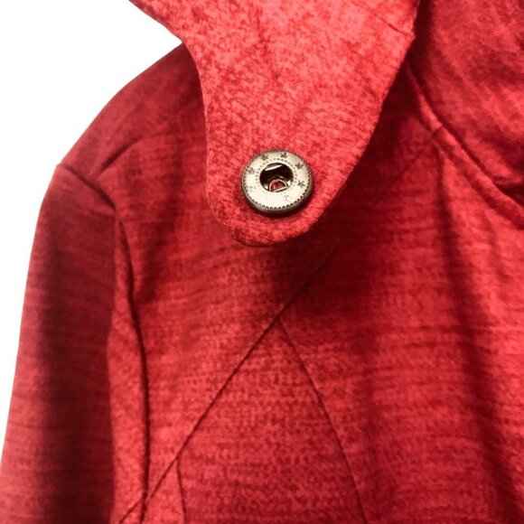 NWOT Free Country Women's Aeris Super Softshell Jacket Size M Burnish Red Hood - Picture 4 of 11